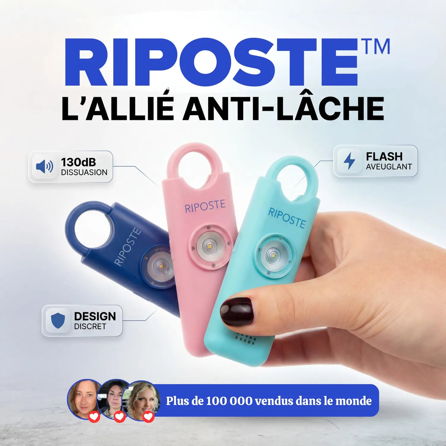 RIPOSTE - Alarme personnelle