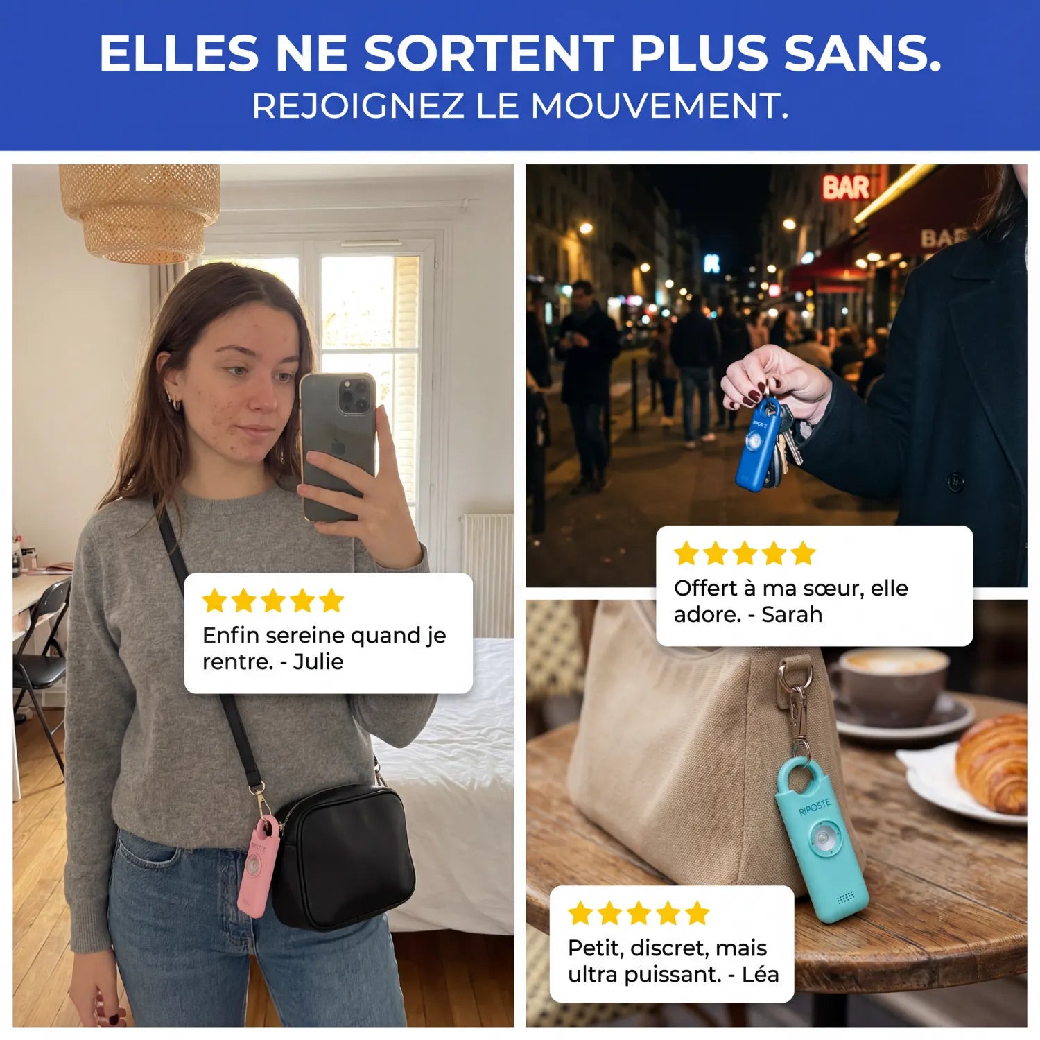 RIPOSTE - Alarme personnelle