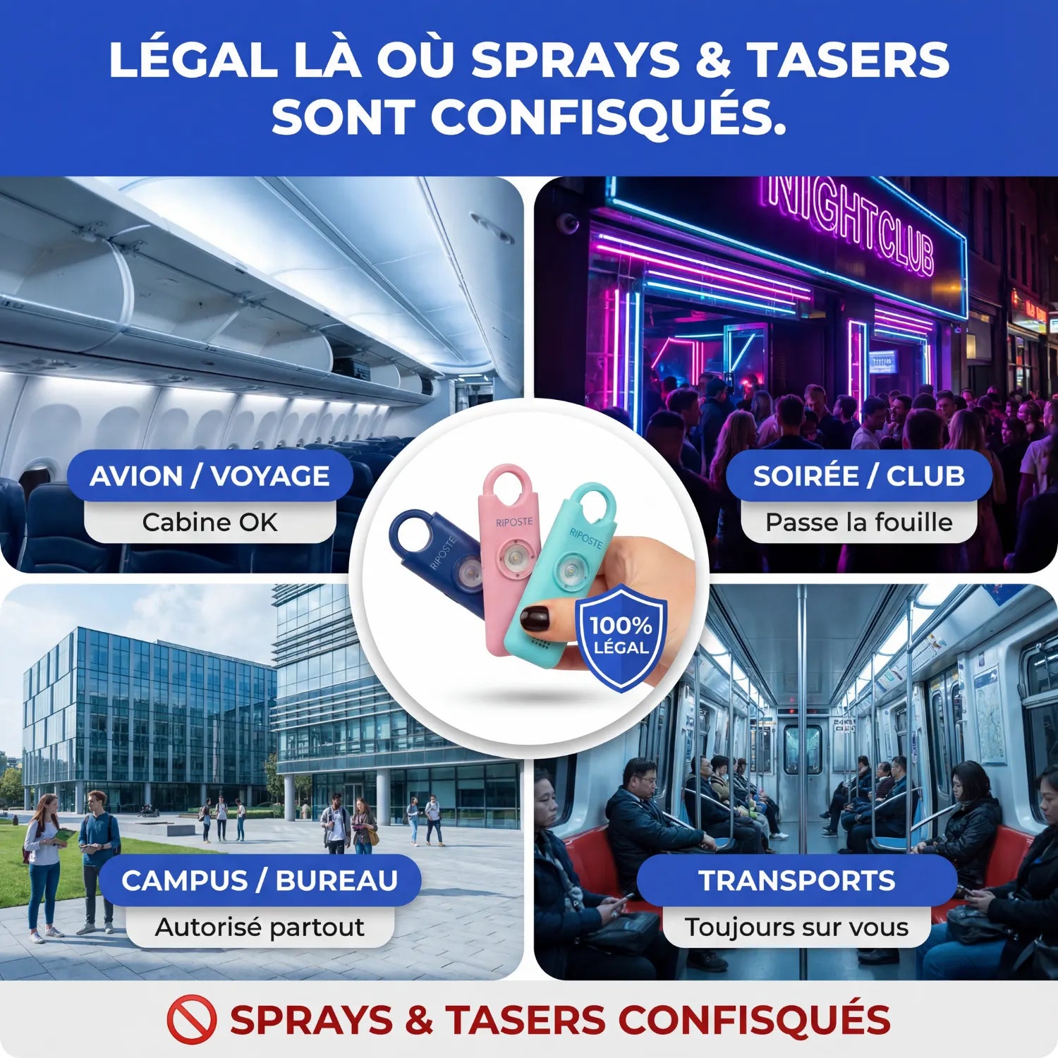 RIPOSTE - Alarme personnelle